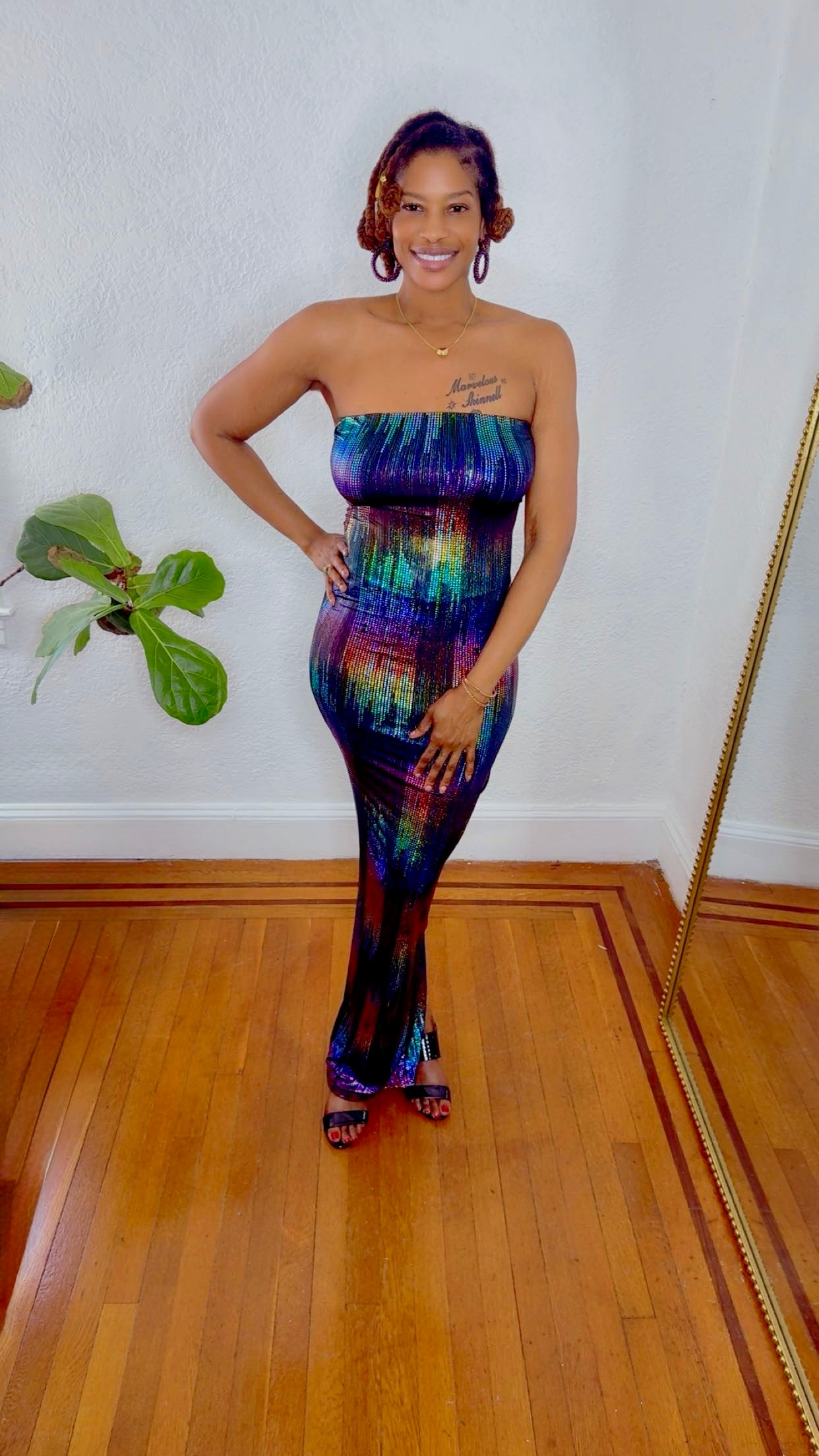 Scandal shimmer Dress