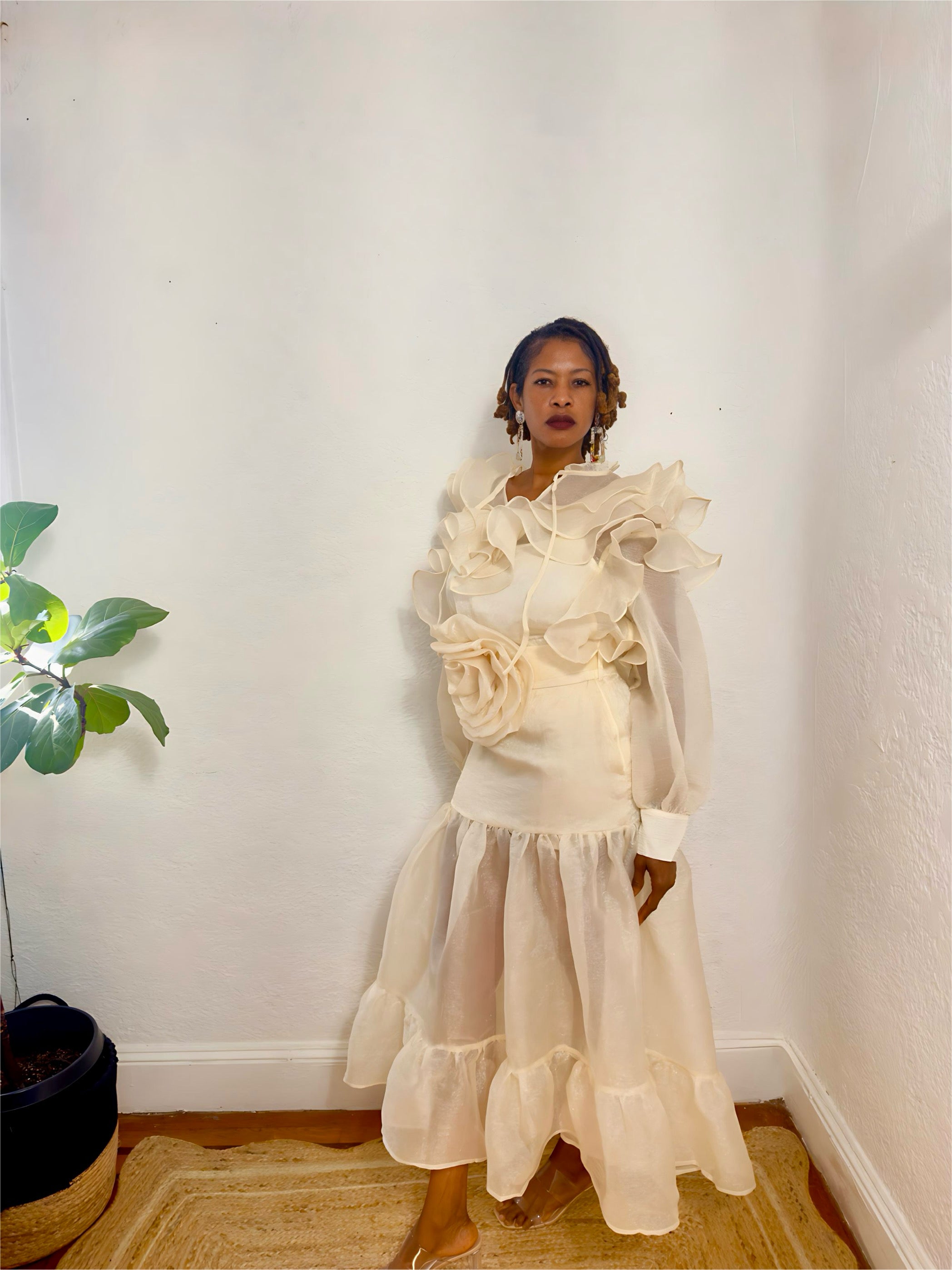 Ruffle Bloom Set – French Vanilla