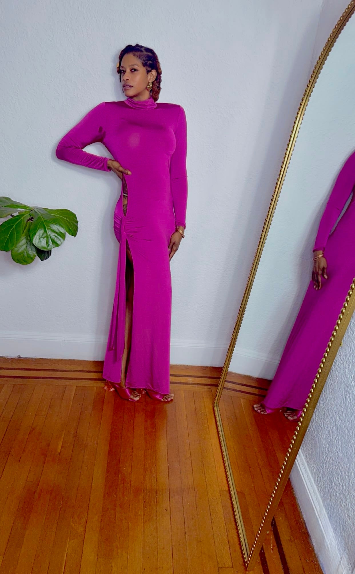 Magenta Muse Maxi Dress