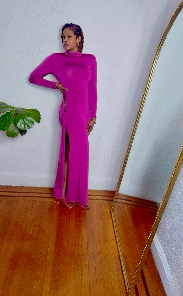 Magenta Muse Maxi Dress