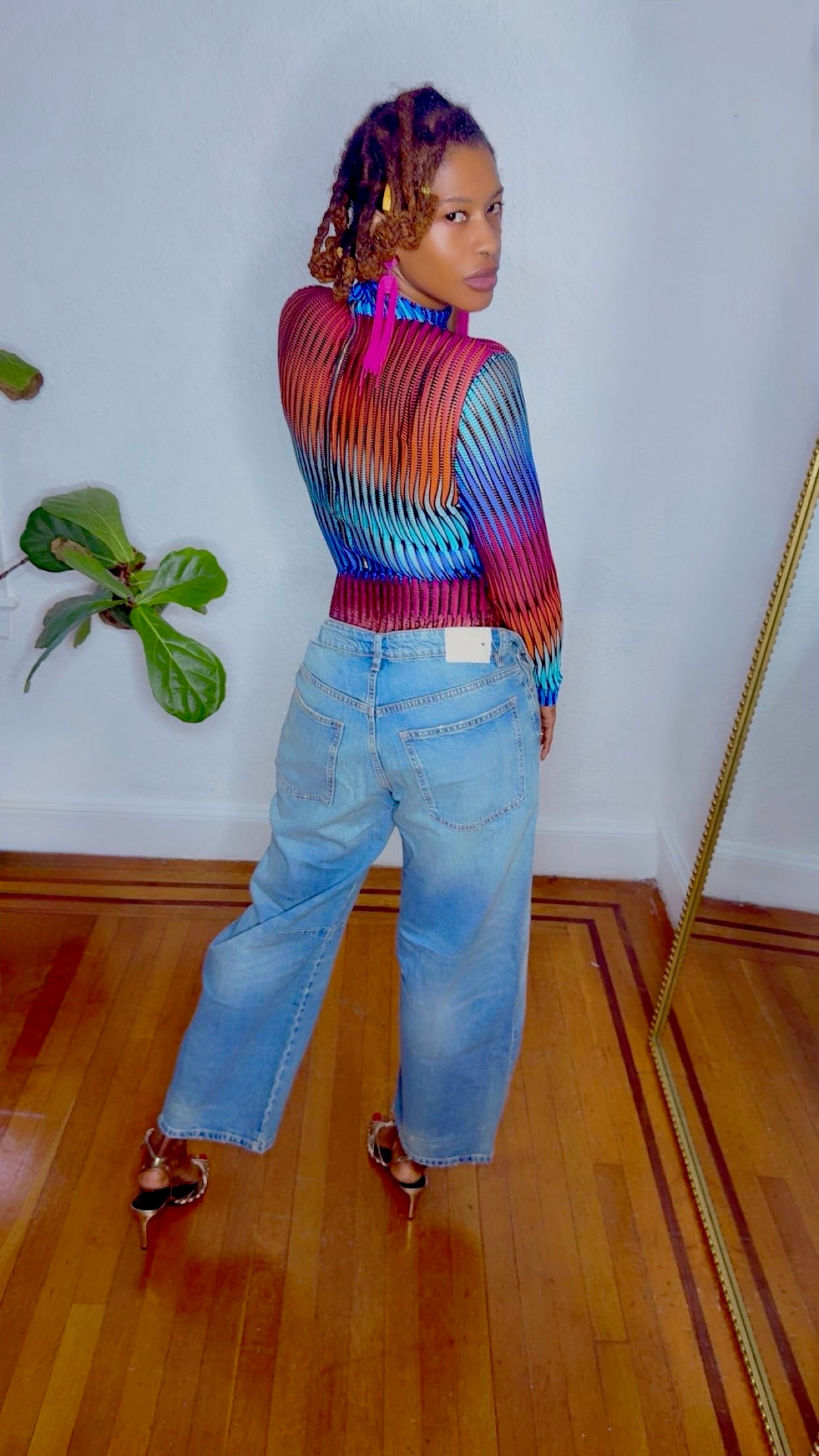 Electric Pulse Mesh Bodysuit