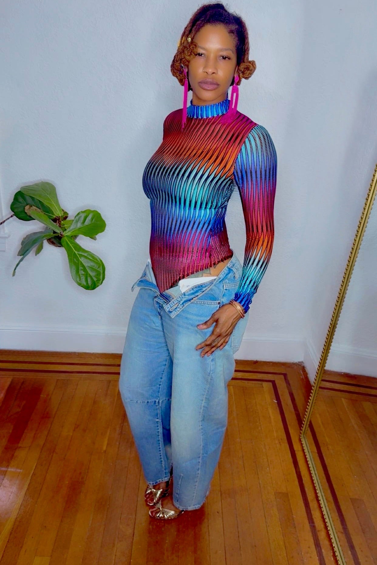Electric Pulse Mesh Bodysuit