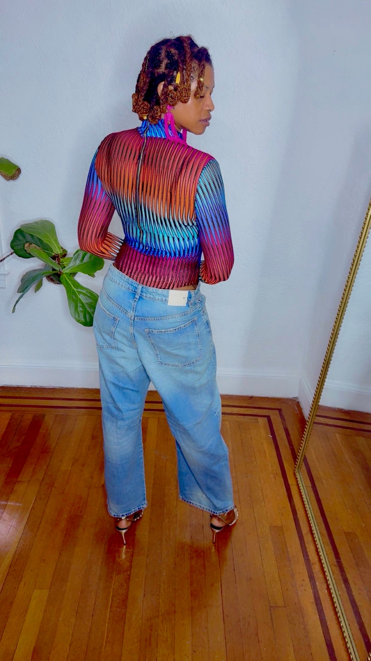 Electric Pulse Mesh Bodysuit