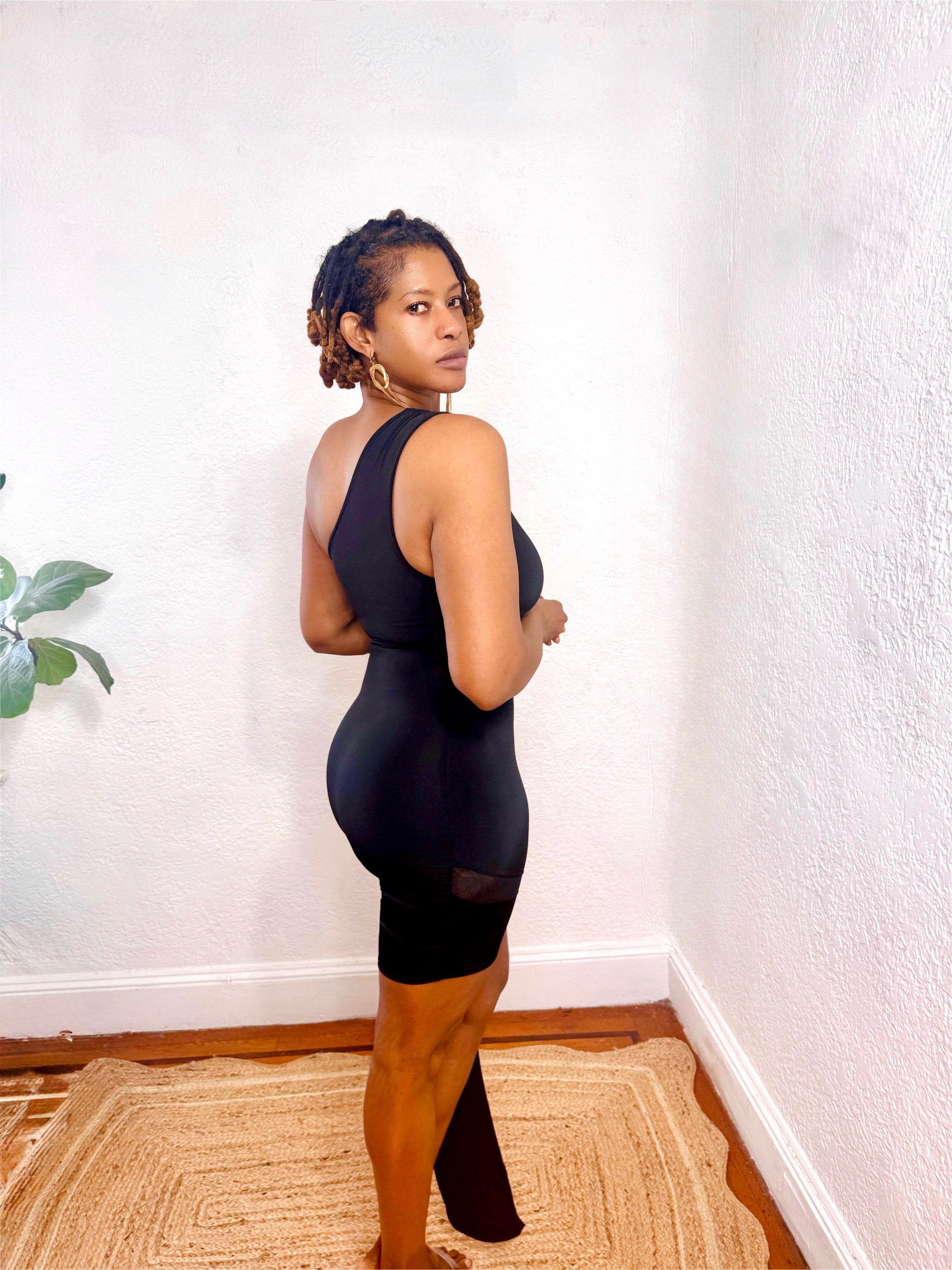 Nightfall One-Shoulder Dress